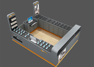 Customized Mobile Phone Display Counter with Interior Custom <strong>Shop</strong> - Product Image 4