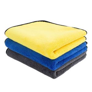 Toalla de Microfibra de Secado Rápido para Hogar y Auto, Tipo Coral Fleece, Varios Colores Disponibles, Venta al Por Mayor de Fábrica 2025 - Product Image 2