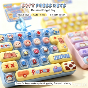 <span class=keywords><strong>ของเล่น</strong></span>ปุ่มกดรูปคีย์บอร์ด Pop It, <span class=keywords><strong>ของเล่น</strong></span>กดปุ่มการ์ตูนน่ารัก, <span class=keywords><strong>ของเล่น</strong></span>บรรเ<span class=keywords><strong>ท</strong></span>าความเครียดสำหรับเด็ก ของขวัญสำหรับงานปาร์ตี้ - Product Image 4