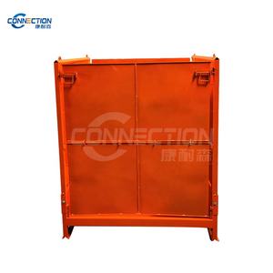 Gabbia di stoccaggio pieghevole in acciaio per magazzino industriale - Product Image 2