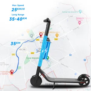 EU ES4 Top Speed 25km/H Original Sharing Electric Kick Scooters With APP Two Wheel Mobility Scooter Electric