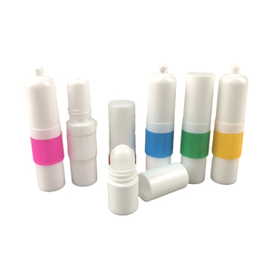 Nouveau design 2in1 personnalisé PP 5ml Bâtons d'inhalateur nasal vierge avec Roller Ball Tubes d'aromathérapie aux huiles essentielles Inhalateur - Product Image 6