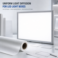 Film BOPET Blanc Mat - Surface Unie Anti-Reflet Haute Opacité Écologique pour Étiquettes Premium, Plaques Nominatives et Superpositions Décoratives