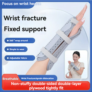 Support d'attelle de poignet réglable professionnel pour entorses arthrite fractures du canal carpien et de l'avant-bras (gauche/droite) - Product Image 3
