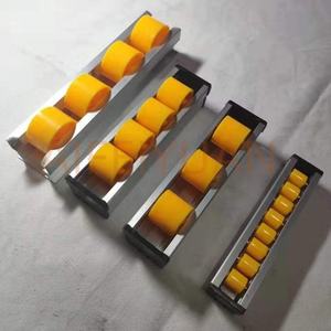 पीले रोलर्स के साथ एल्यूमीनियम मिश्र धातु रोलर ट्रैक - Product Image 3