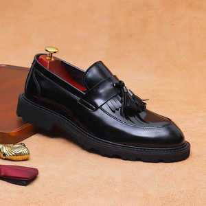 Nouvelles Bottes Classiques de Designer pour Hommes en Cuir Véritable Automne-Hiver 2025 – Confortables, Imperméables, Antidérapantes, à Enfiler, pour le Travail - Product Image 2