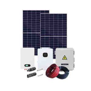 Kit solaire hors réseau complet de 5 à 10 kW avec batterie, système d'énergie domestique mural, module photovoltaïque - Product Image 1