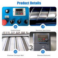 Machine d'alimentation de tissus semi-automatique SUHANG à grande vitesse (50 m/min, 3300 mm), contrôlée par PLC, 380 V, pour blanchisserie/hôpital/vêtements