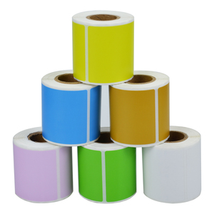 Impression personnalisée Pantone autocollants d'étiquettes de codes à barres en papier thermique à impression couleur directe pour imprimante d'étiquettes thermique - Product Image 1