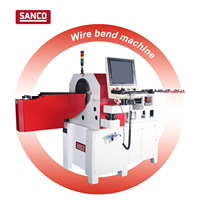 Máquina dobladora de alambre grueso para jaulas de almacenamiento, palets metálicos, contenedores plegables, estanterías de palets y plataforma de 4-12 mm, CNC de alta resistencia