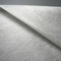 100% polyester tissu non tissé thermocollé polyester fusible micro point interlignage