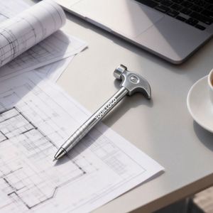 Funny Hammer Design <b>Pen</b> Unique Stationery Gift for School Office and Promotions - Product Image 4