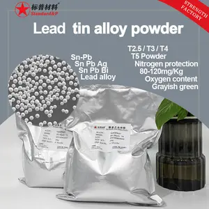 Various Lead-containing Alloys Ultra-fine Spherical T2.5 3 4 No. 5 Powder Lead Solder Powder Solder Paste Materials