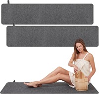 Coussin de siège en feutre pour sauna, protection thermique, tapis isolant pour banc, chaise ou sol, adapté aux saunas finlandais et russes