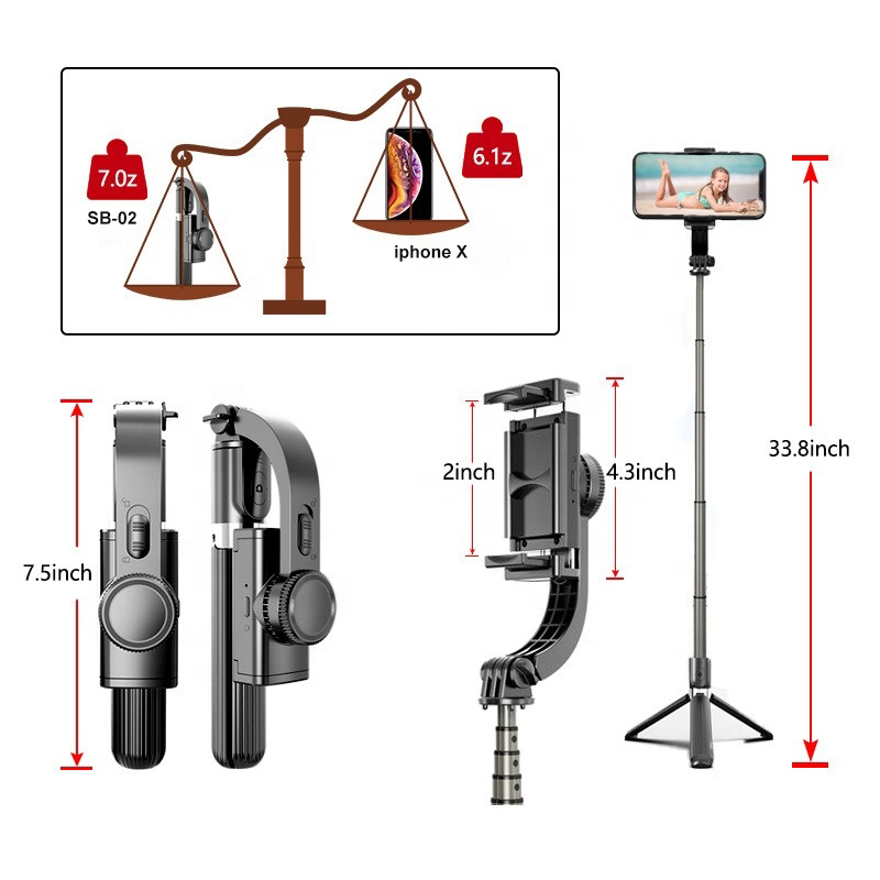 Smooth 4 stabilizer smartphone handheld stable gimbal stabiliser for mobile phone