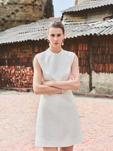 Luxury Women's Fashion Sophisticated Women's Sleeveless A-Line Mini Dress for Everyday Wear, with Personalized Branding - Product Image 6