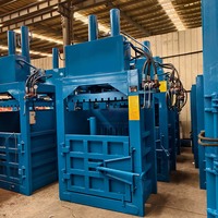 Presse à balles de laine de 20 à 40 tonnes, machine à balles verticale pour déchets de papier, film plastique, compacteur de carton, presse à balles