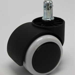 Rueda Giratoria de PU de 50 mm para Muebles, con Eje Roscado, Diseño Moderno y Duradero - Product Image 1