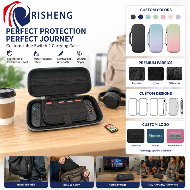 Factory Custom Shockproof Travel Carrying Case for Nintendo Switch 2 Hard EVA Case Protective Cover Switch Storage Bag