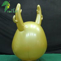 Forme personnalisée de ballon gonflable, boule de dragon géante personnalisée, ballon gonflable publicitaire