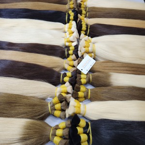 Cheveux vierges humains vietnamiens en vrac Toupee Corp T05 |   Machine à double trame |   Couleur noire naturelle |   Doux, durable et sans nœuds | - Product Image 3