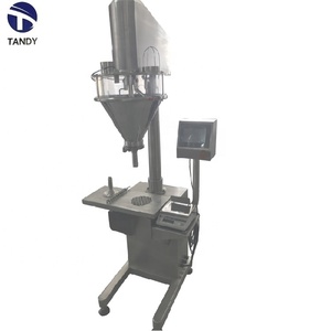 Machine de remplissage de bouteilles de poudre à laver semi-automatique avec pédale - Product Image 5