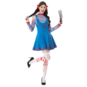 チャッキードレス衣装大人女の子女性用ファンシードレスハロウィーンカーニバルコスチュームコスプレ漫画ポリエステル - Product Image 3