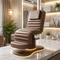 Table de massage électrique intelligente et moderne pour salon de beauté, spa, clinique, et soins des cils, avec fonction chaise réglable
