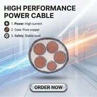 10mm 16mm 25mm 35mm 50mm 70mm 95mm Cu/XLPE/PVC Industrielles Baukabel Niederspannung 0,6/1kV Elektrisches Stromkabel