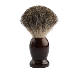 100% <span class=keywords><strong>blaireau</strong></span> en bois pur <span class=keywords><strong>blaireau</strong></span>, brosse à barbe <span class=keywords><strong>haut</strong></span> <span class=keywords><strong>de</strong></span> <span class=keywords><strong>gamme</strong></span> pour un <span class=keywords><strong>rasage</strong></span> <span class=keywords><strong>de</strong></span> qualité <span class=keywords><strong>de</strong></span> salon - Product Image 1
