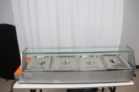 Matériel de restauration, chauffe-plats commercial en acier inoxydable, bain-marie pour buffet, mariage