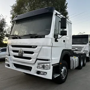 Howo б/у 371HP 375HP HW76 грузовик трактор для продажи