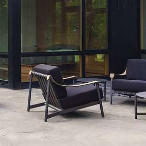 Arredamento nordico balcone sedia in Rattan giardino divano Set impermeabile poltrona terrazza all'aperto - Product Image 5