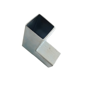 Conectores de tubo cuadrado con acabado de zinc personalizados OEM para aviarios de pájaros, vallas para perros o paneles de vallas - Product Image 2