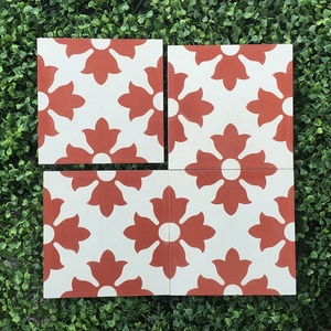 Carrelage en ciment encaustique - 150x150 mm - Carrelage d'accent moderne pour hôtel - CTS 114.4 - Product Image 5