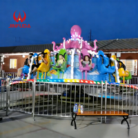 Fournisseur chinois d'attractions de parcs d'attractions : Manèges Carrousel, Plateau tournant et Octopus dansant