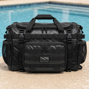Bolsa de Buceo Reforzada de Nailon Cordura 1000D, Bolsa de Transporte para Regulador de Buceo, Bolsa de Malla Impermeable IP68, Mochila Seca Sumergible para Buceo - Product Image 3