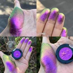 Phấn Tạo Khối Trang Điểm Tùy Chỉnh Phấn Mắt Tắc Kè Hoa Chiếu Sáng Phấn Mắt Mỹ Phẩm Màu Muli-chrome - Product Image 3