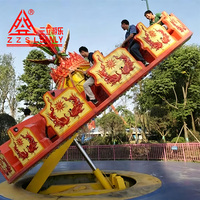 Manège à sensations fortes pour adultes Fire Phoenix Flying Turntable, en fibre de verre et acier, pour parcs d'attractions, intérieur/extérieur, parcs à thème et maternelles