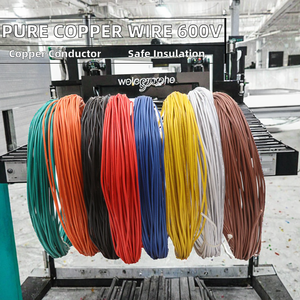 Cable BVR con Gancho, 600V, 22AWG, Cobre Puro Trenzado, Aislamiento de PVC, Clasificación IP20, Temperatura 0-70°C, Cableado para Pastillas de Guitarra - Product Image 2