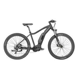 하이 퀄리티 미드 모터 전기 산악 자전거 판매 전기 하이브리드 자전거 큰 힘 500W 전자 자전거 떨어져 도로 자전거