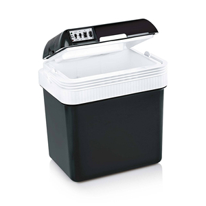 Nuevo refrigerador portátil de 24L para exteriores, de mano, para montar en vehículos, para acampar, pequeño refrigerador solar para uso doméstico, mini - Product Image 1