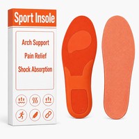 Semelles de sport en PU hautement élastiques, amortissantes, absorbant les chocs, soulageant la fatigue des pieds, pour la course, la marche, le travail, unisexe
