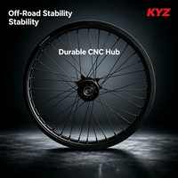 Ensemble de roues complètes Supermoto KYZ Sur-Ron Ultra Bee 21/18/19 pouces, moyeux en alliage d'aluminium anodisé, jantes à rayons, moto électrique tout-terrain
