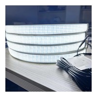 Lumière LED à 5 rangées de 17 pouces, haute luminosité, étanche IP68, blanc pur, 12 V CC, pour camion et autres accessoires d'éclairage