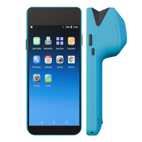Newpas N2 PDA POS Appareil portable BT 58mm Imprimante thermique Android Barcode Scanner 1D 2D WiFi Connectivité USB Mobile Terminal