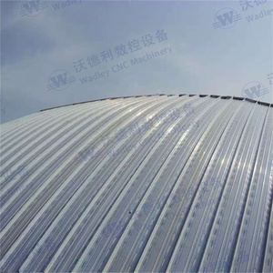 Panel de techo de metal Máquina curva de techo de arco de acero Máquina formadora de rollos de prensado para techo y pared - Product Image 6