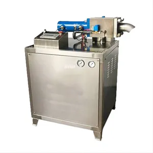 Máquina comercial de bloco de gelo seco, 180-200kg/hora, granulador de cubos de gelo seco, máquina de produção de gelo seco