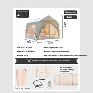 <span class=keywords><strong>Tente</strong></span> gonflable double couche quatre saisons Houmu, commande minimum <span class=keywords><strong>de</strong></span> 7, luxe léger, Oxford, imperméable, portable, résistante aux UV - Product Image 5