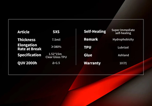 PPF Premium avec technologie d'auto-guérison immédiate <span class=keywords><strong>SXs</strong></span>-Protection de la peinture automobile, anti-rayures, installation facile - Product Image 3